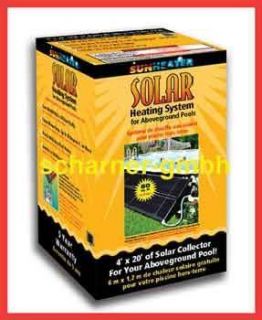 Absorber Solar Sunheater 421 Solarmatte Pool Schwimmbad