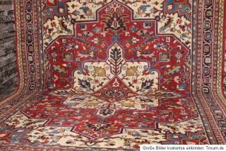 Handgeknüpfter Orinet Teppich Indischer Heriz /carpet 349x254cm