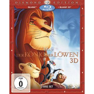 Der König der Löwen   Diamond Edition + Blu ray 3D Blu ray: 
