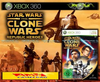 STAR WARS THE CLONE WARS – REPUBLIC HEROES XBOX 360 NEU