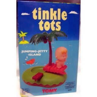 TOMY 6005 Tinkle tots  Insel mit Sprungbrett Spielzeug