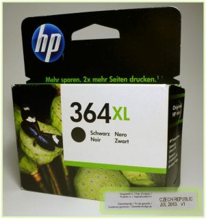 HP 364XL schwarz   Original   NEU   OVP   HP Photosmart Druckerpatrone