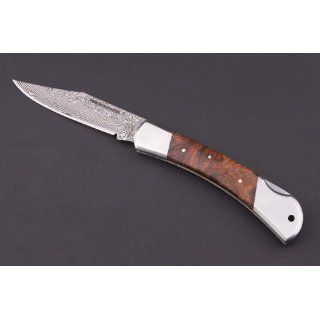 Großes Japanisches Damast Messer von Izumi Ichiago, Fox Hunter mit