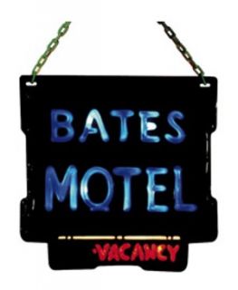 PSYCHO BATES MOTEL WITH BLINKING VACANCY SIGN LICENSED OFFICIAL 1752