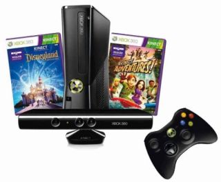 Xbox 360 4 GB Kinect + Kinect Disneyland Adventures Bundle Neu und mit