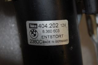 BMW E39 Wischergestänge Wischermotor vorne 8360603
