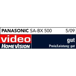 Panasonic SA BX 500 EG K 7.1 Blu Ray AV Receiver schwarz 