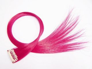 Clip in Extensions Highlight 50cm Hot Pink PC41