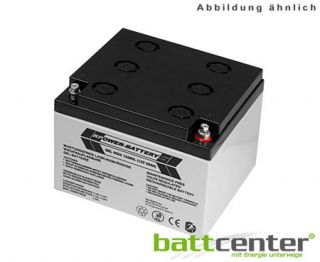12V 26Ah RPower® Longlife GEL Batterie