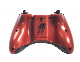 Red WIRELESS CONTROLLER GLOSSY For MICROSOFT XBOX 360