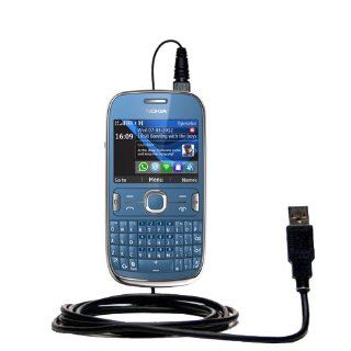 Straight USB Datenkabel für Nokia Asha 302 Elektronik