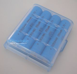 4x 10440 AAA Lithium Rechargeable Battery 3.7V Li ion Battery Cell