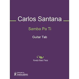 Samba Pa Ti Sheet Music (Guitar Tab) eBook Carlos Santana 