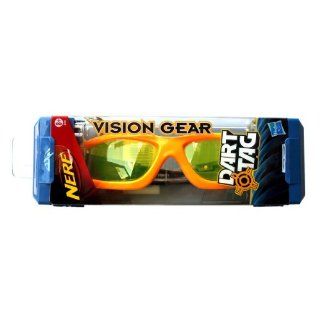 NERF Dart Tag Vision Gear Schutzbrille orange mit neongrünen Gläsern