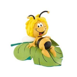 43450   BULLYLAND   Biene Maja auf Blatt Spielzeug