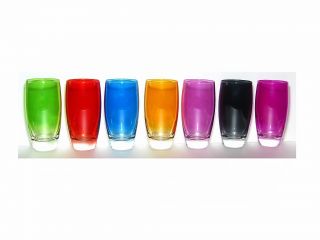 Farbige Trinkgläser, bunte Gläser 370 ml