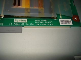 Inverter LG Philips LC370WX1 Slave 6632L 0198 SEG Platine Board