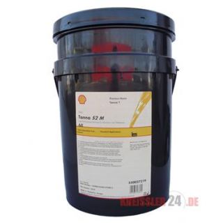 Shell Tonna S2 M 68 20 Liter Bettbahnöl (ersetzt Tonna Oil T 68) Öl