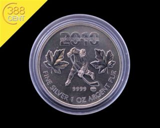 Maple Leaf Vancouver 2010 Silber Ag Canada Silver 5 CAD