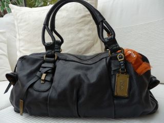 HUGO BOSS Ledertasche 390€ XL LEDER Tasche Beutel Handtasche Shopper