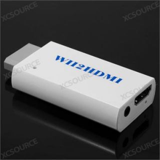 Für Wii auf HDMI Adapter Konverter Stick 480i 480p PAL 576i Mit 3.5mm