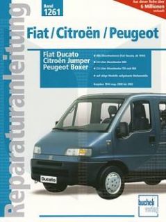 FIAT DUCATO 1994 2002 Reparaturanleitung, Reparatur Buch, Wartung