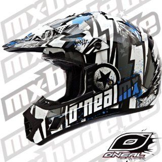 neal 312 Bolt Motocross Enduro MTB Helm weiss/cyan 2012 Oneal