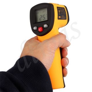 LCD Infrarot Laser Thermometer  50 380 °C Celsius/Fahrenheit