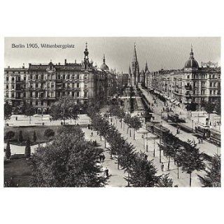 Postkarte Berlin 1905, Wittenbergplatz Bürobedarf