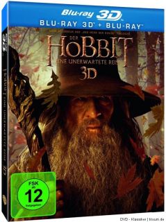 Der Hobbit: Eine unerwartete Reise 3D   Blu ray 3D + Blu ray   OVP