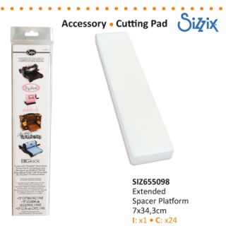 Sizzix Extended Spacer Platform, Sizzlits Decorative Strip *655098
