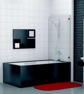 Duschabtrennung Duschwand Badewanne Spritzschutz 65 cm