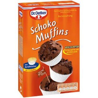 Dr. Oetker Schoko Muffins, 8er Pack (8 x 335 g Packung): 