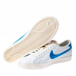 Nike Tennis Classic Ac Vntg [40  us 7] Weiss Blau Schuhe Herren Neu