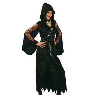 Damen Kostüm Black Widow, schwarz, Einheitsgröße  Halloween Vampir