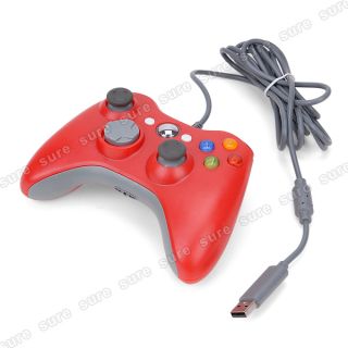 für Microsoft XBOX 360 Controller Gamepad Joystick Game Pad PC USB