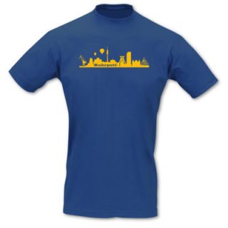 Shirt Ruhrpott Skyline Stadt Ruhrgebiet Sols 8 Farben S   5XL