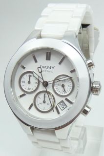 DKNY Keramik Damenuhr Armbanduhr Chrono UVP245 EUR NY4912 Ceramic Uhr