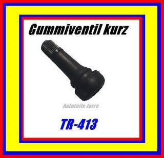 , Reifenventil, Gummiventil für PKW kurz TR 413 TR413 WOW