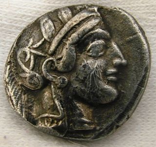 Griechische MünzeTetradrachme c.a.430 405 v.Chr. Attika Athen Replika