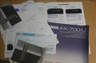Yamaha AX 700 Verstärker Absoluter Topzustand Inklusive