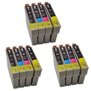 12 INK CARTRIGES FOR EPSON STYLUS SX235W BX305FW BX305F SX425W SX435W