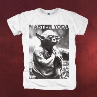 Offizielles Star Wars   Jedi Yoda T Shirt, großformatiger Druck
