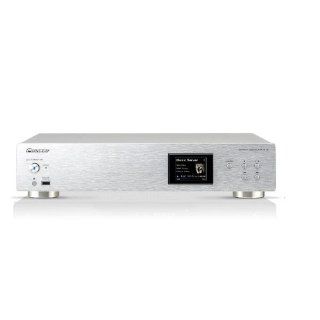 Pioneer N 30 S Netzwerk Audio Player (Airplay, DLNA, LAN, USB) silber