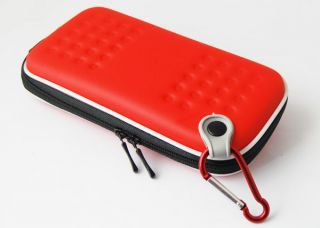 Hart Bag Leder Tasche Hülle Cover Hard Case rot für PS PlayStation