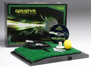 Optishot Golfsimulator Version 2013 jetzt NEU mit 14 Golfplätzen