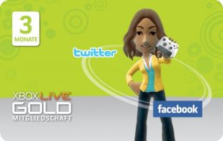 Xbox 360   Live Gold 3 Monate: Games