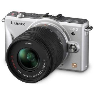 Panasonic Lumix DMC GF2KEG S Systemkamera 3 Zoll Kamera