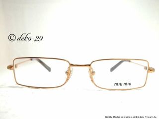MIU MIU VMU55E 7OE 1O1 Design Designerbrille Markenprodukt Luxus Ware