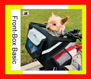 Front Box Basic Transporttasche Fahrradtasche fuer Hunde usw Trixie